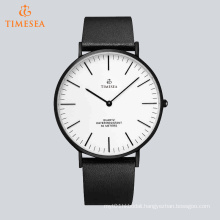 Luxury Quartz Quality Wrist Watch with Genuine Leather Strap 72635